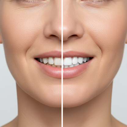 Dramatic Teeth Whitening Before and After